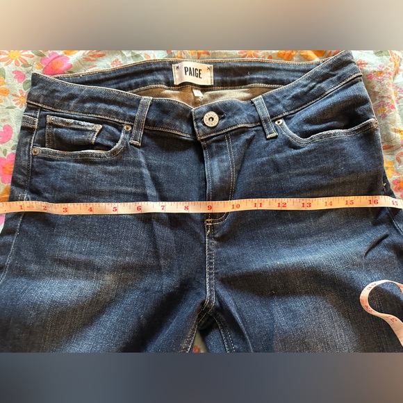 {PAIGE} Skyline Skinny Crop EUC size 31 - Picture 6 of 10